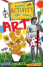 Art Pocket Activity Fun and Games Games and Puzzles, Fold-Out Scenes, Patterned Paper, Stickers!