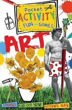 Art Pocket Activity Fun and Games Games and Puzzles, Fold-Out Scenes, Patterned Paper, Stickers!